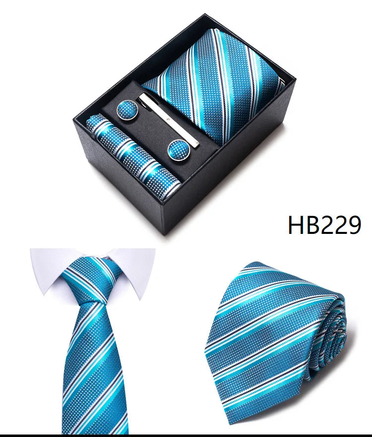 Gift Box for 8cm Tie Formal Jacquard Yarn-dye