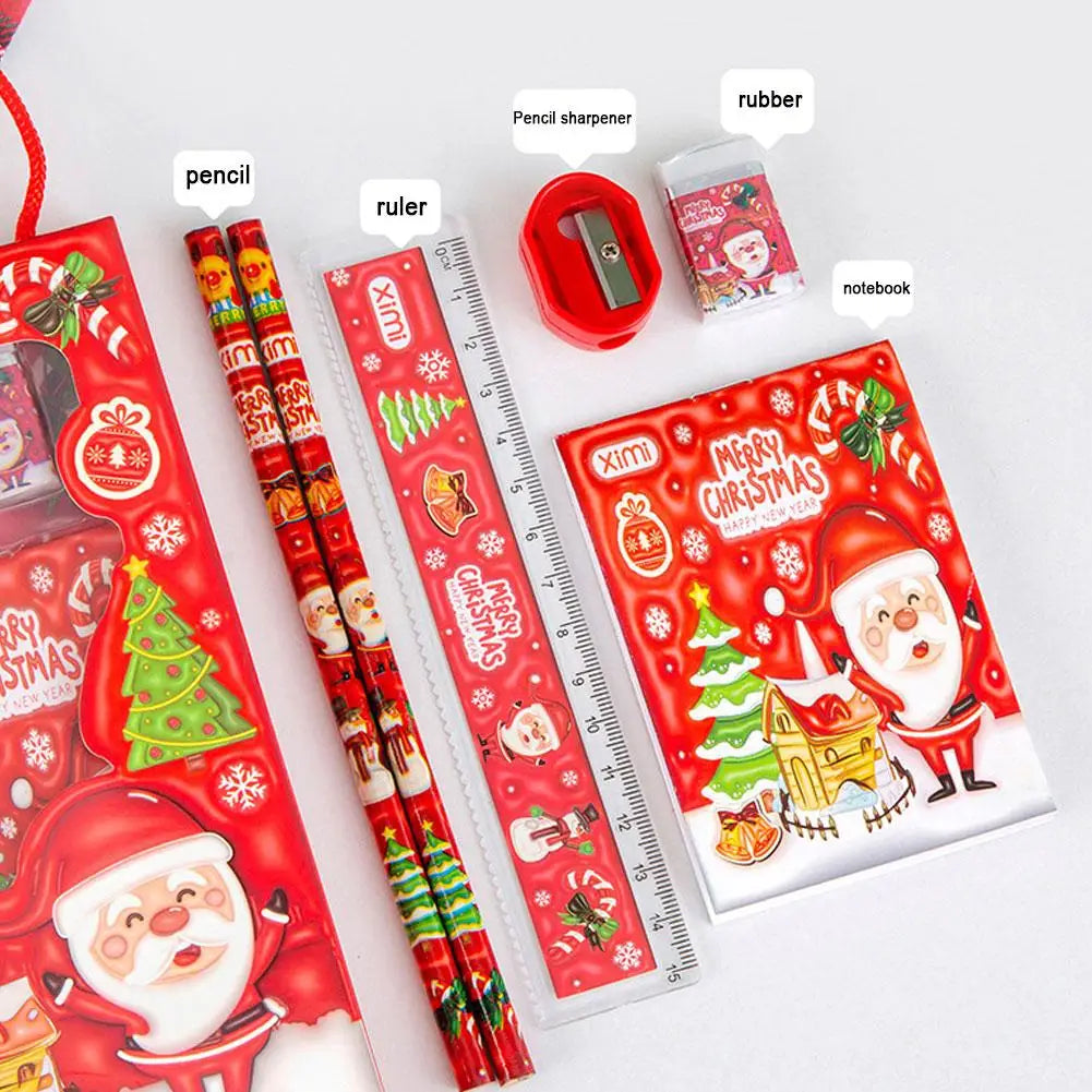 6 Pcs Children's Cartoon Stationery Sets