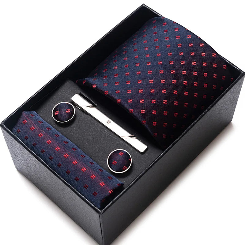 Gift Box for 8cm Tie Formal Jacquard Yarn-dye