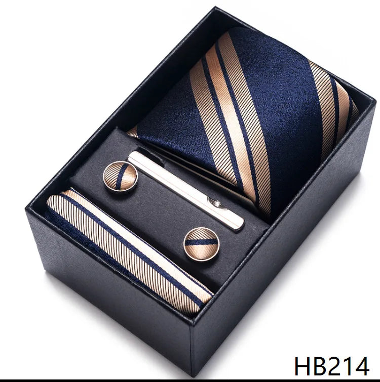 Gift Box for 8cm Tie Formal Jacquard Yarn-dye