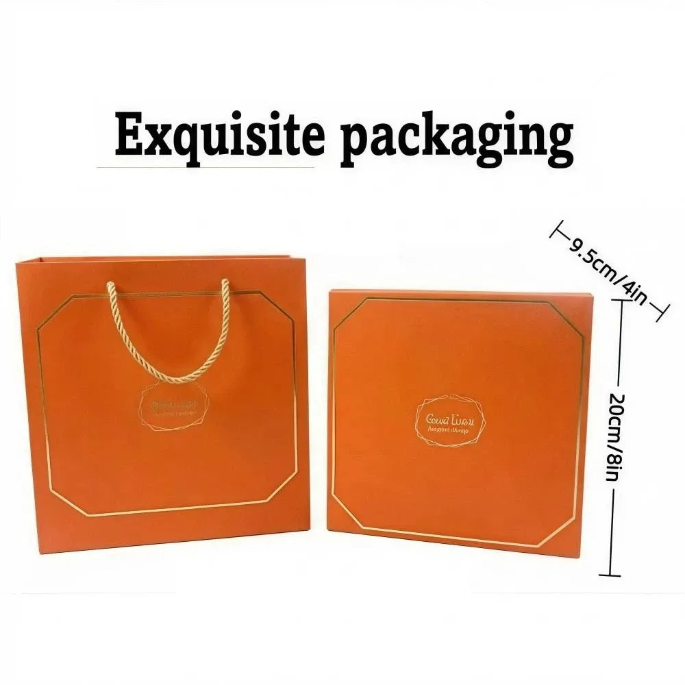 3 IN 1 Luxury personalized Gift Set- Orange