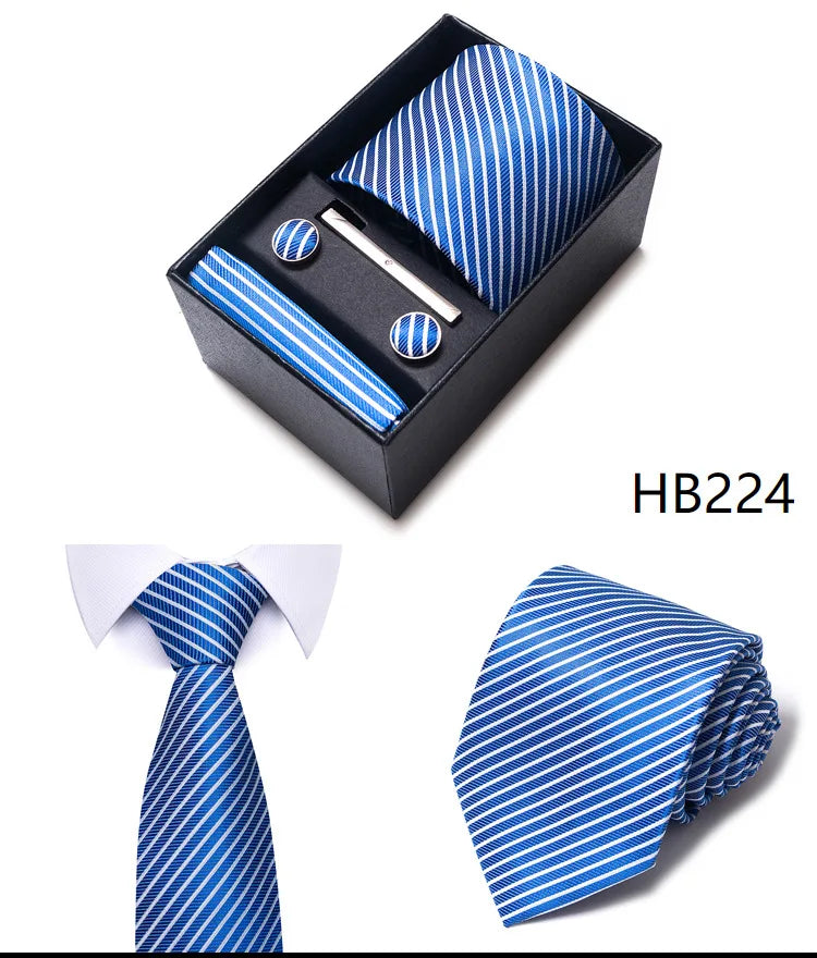Gift Box for 8cm Tie Formal Jacquard Yarn-dye
