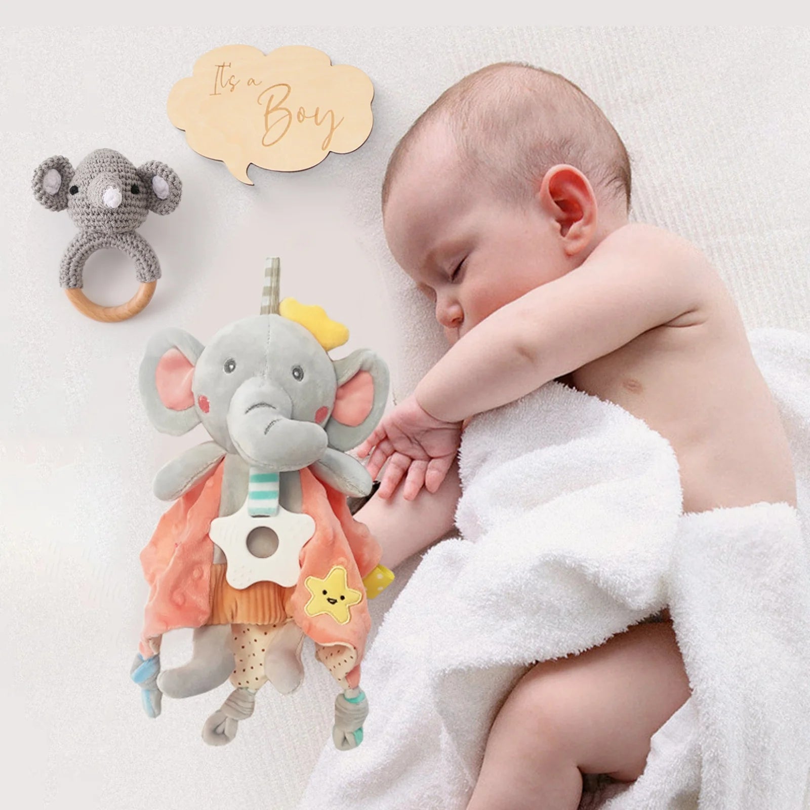 Premium Baby Girl Gift Basket Set - Perfect for Baby Shower Baby Birth, Includes Clothes, Toys & More Photography Accessories