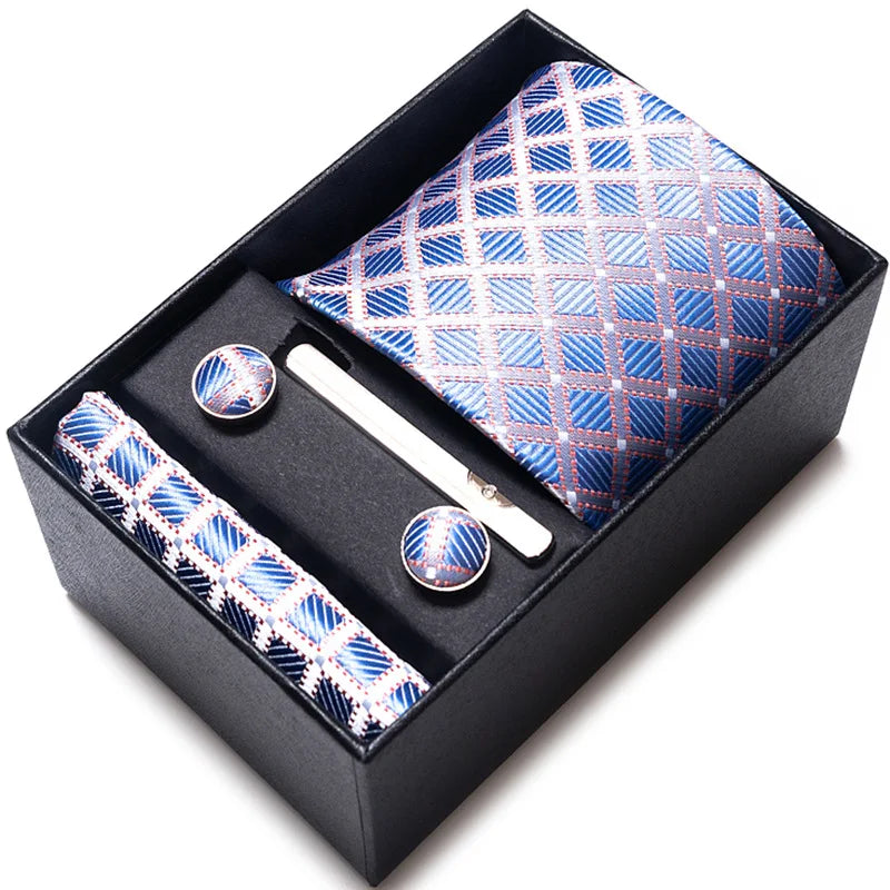 Gift Box for 8cm Tie Formal Jacquard Yarn-dye