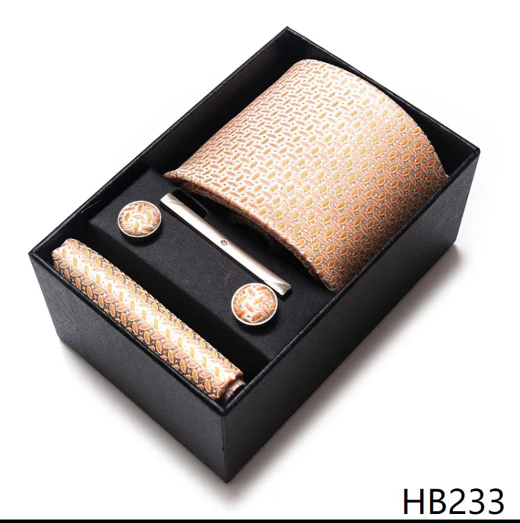 Gift Box for 8cm Tie Formal Jacquard Yarn-dye