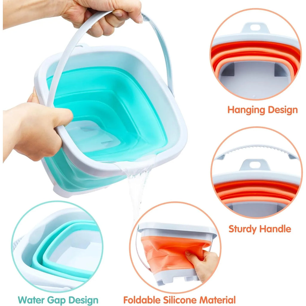 Kids Beach Sand Toys Set Beach Toys Sand Molds Beach Bucket Beach Shovel Tool Kit Sandbox Toys for Toddlers Outdoor Play Gift