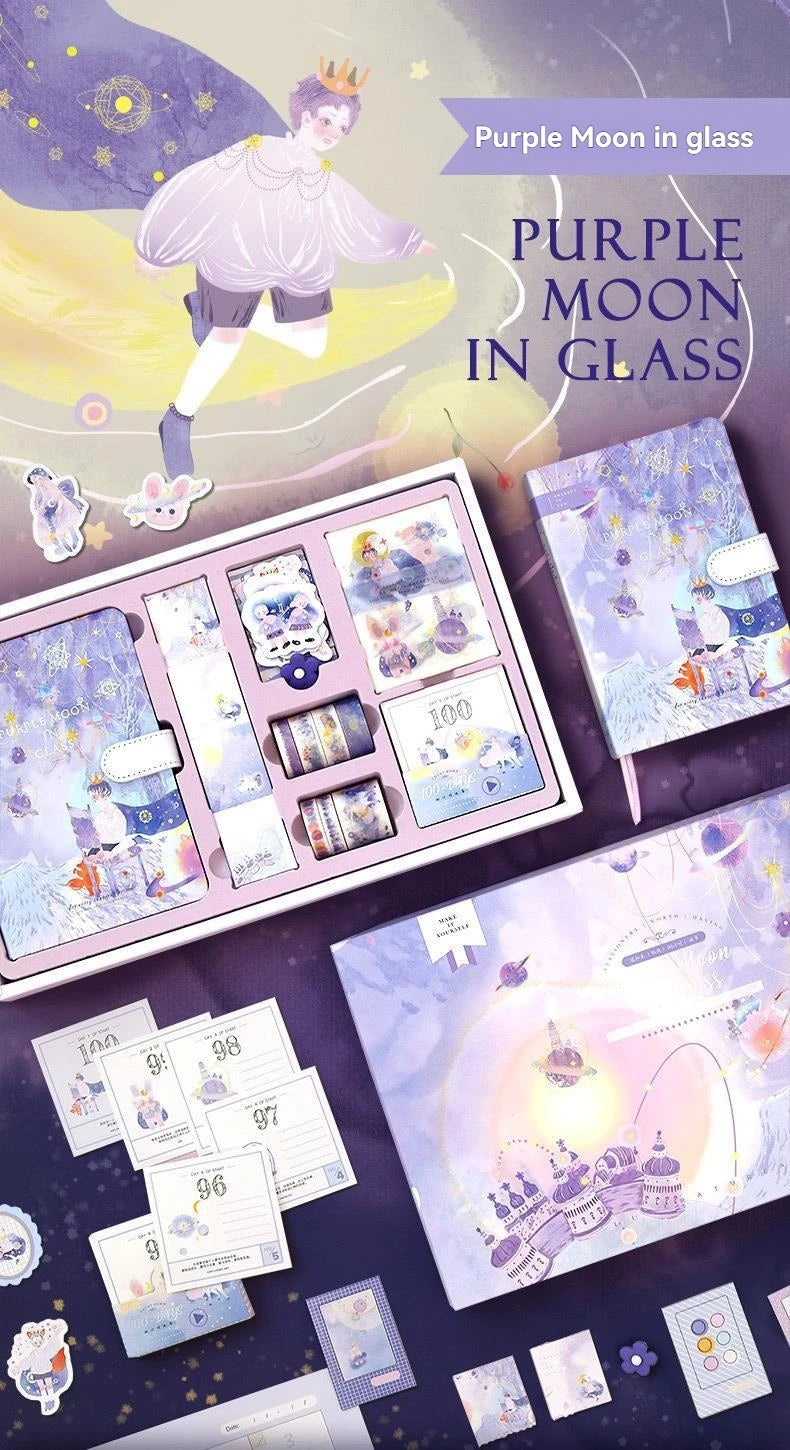 Cute Cartoon Fairy Tale Style Hand Ledger Gift Box Set