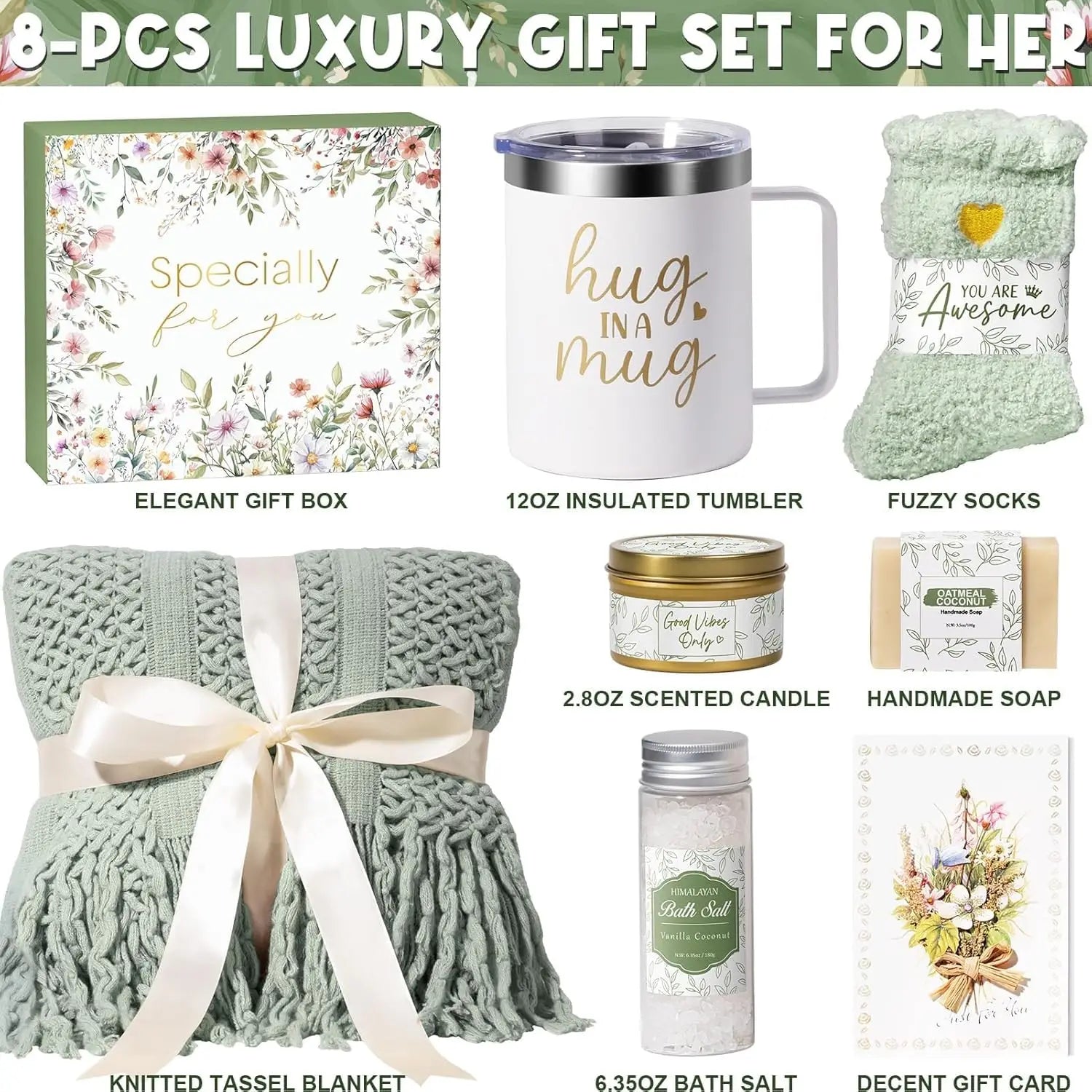 Self Care for Women Gift Set