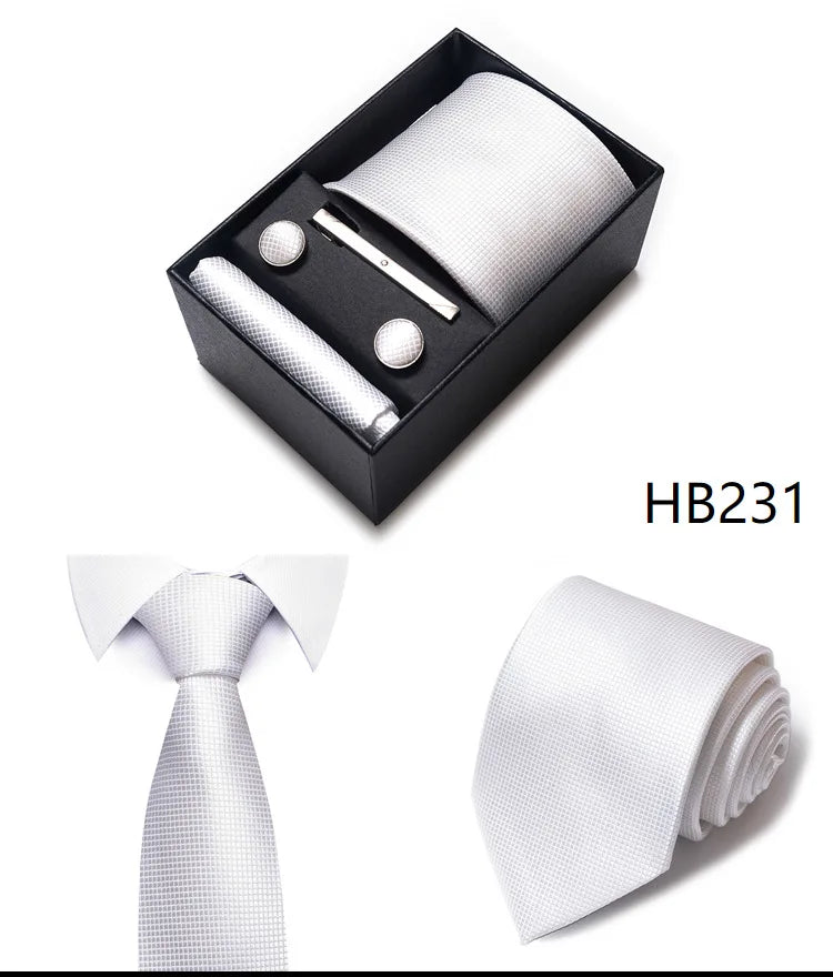 Gift Box for 8cm Tie Formal Jacquard Yarn-dye