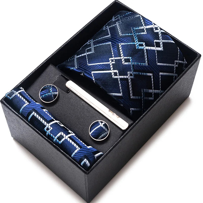 Gift Box for 8cm Tie Formal Jacquard Yarn-dye