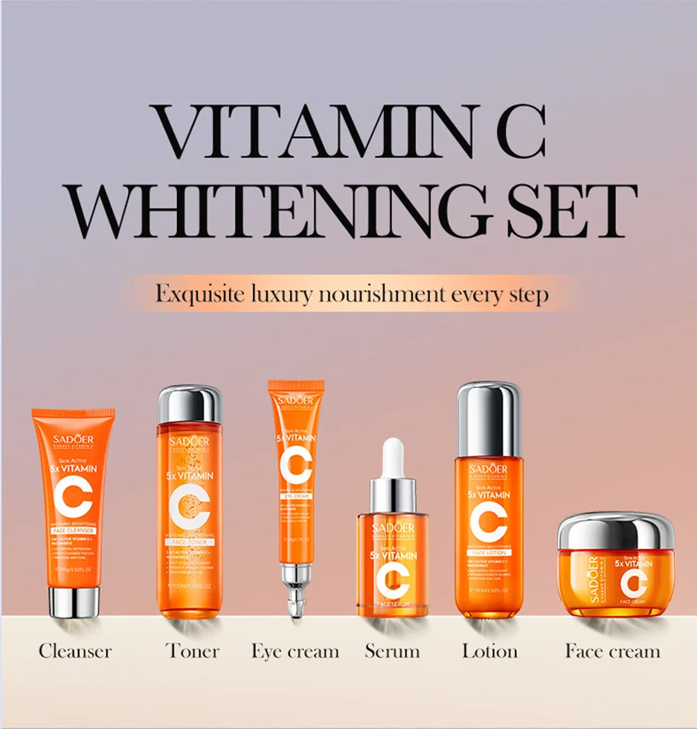 Vitamin C Skincare 6-Piece Gift Set