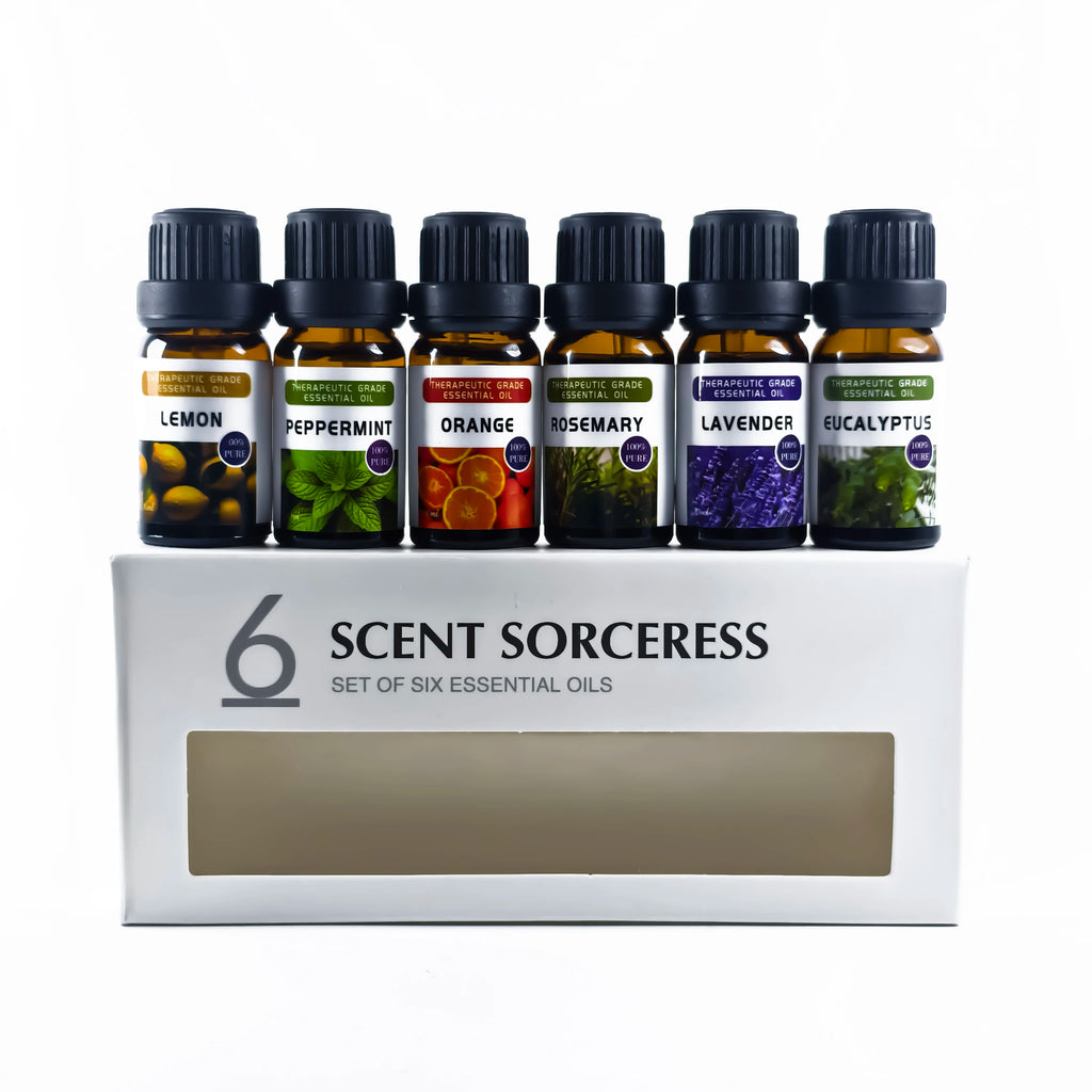 6 Pcs Essential Oil Sets Spa Body Massage Aromatherapy