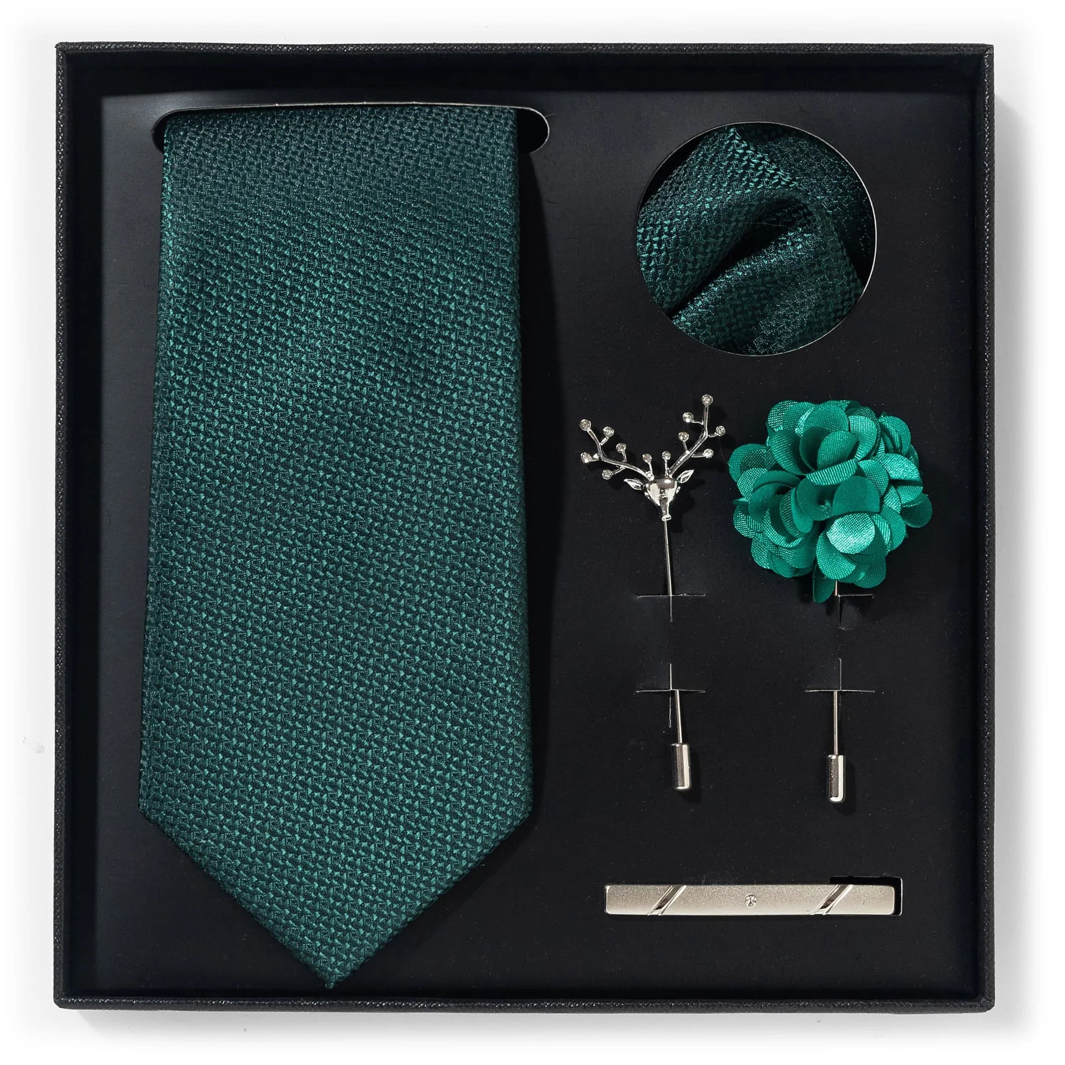 A set of stylish men's suit gift box