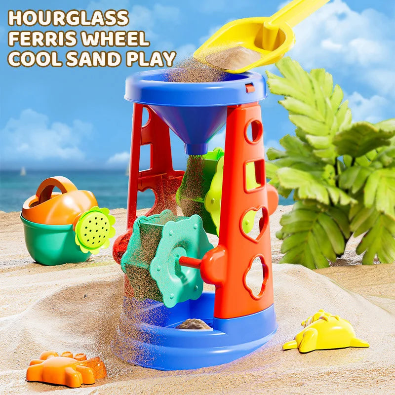 Kids Beach Toy Set Suitable for Boys and Girls to Play Outdoors with Sand, Summer Gardening, Digging Toys, Gifts