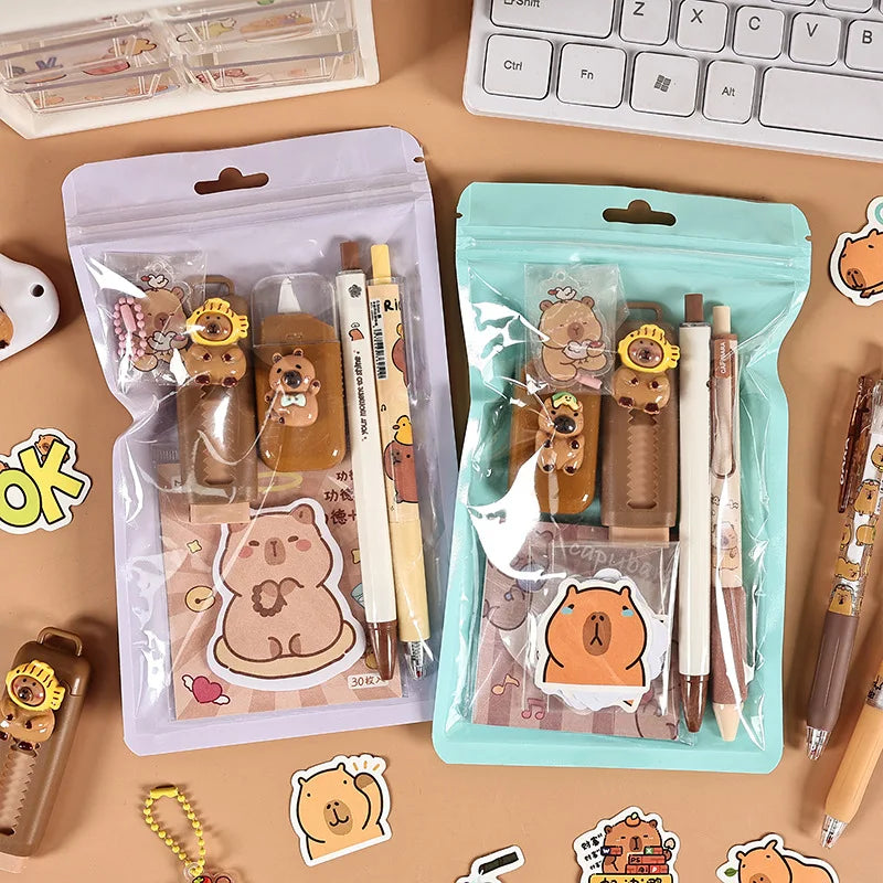 Cartoon Animal Stationery Set