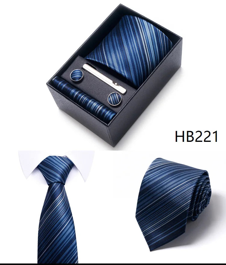 Gift Box for 8cm Tie Formal Jacquard Yarn-dye