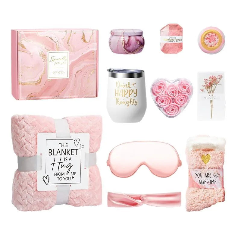 Happy Gift Basket for Women