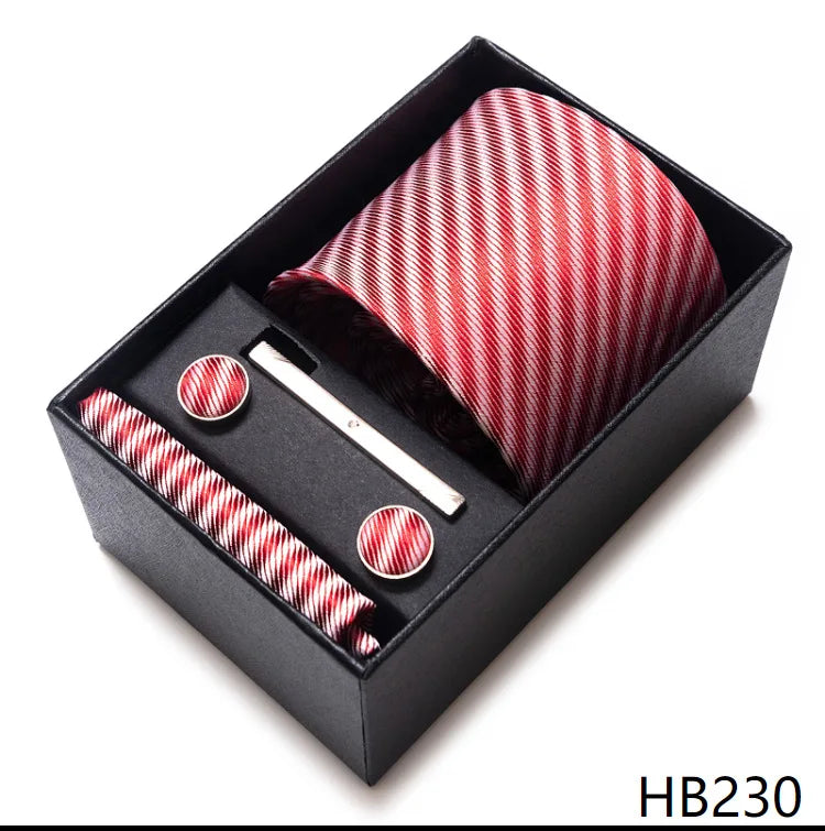 Gift Box for 8cm Tie Formal Jacquard Yarn-dye