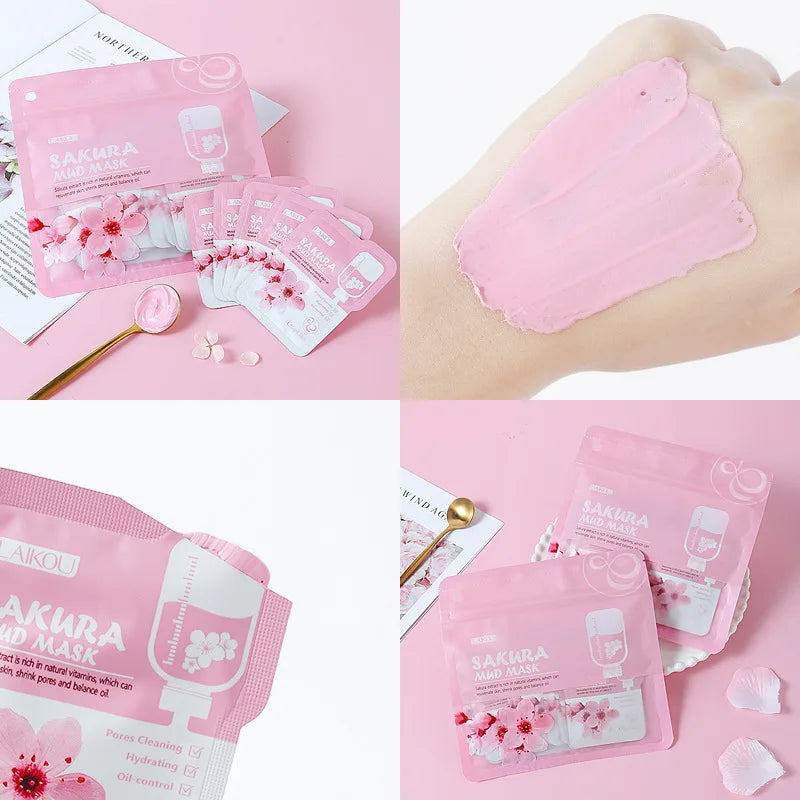 Sakura Facial Cleaner Skin Care Set