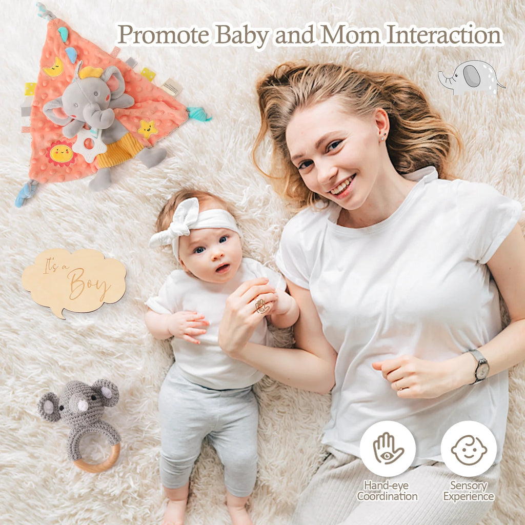 Premium Baby Girl Gift Basket Set - Perfect for Baby Shower Baby Birth, Includes Clothes, Toys & More Photography Accessories