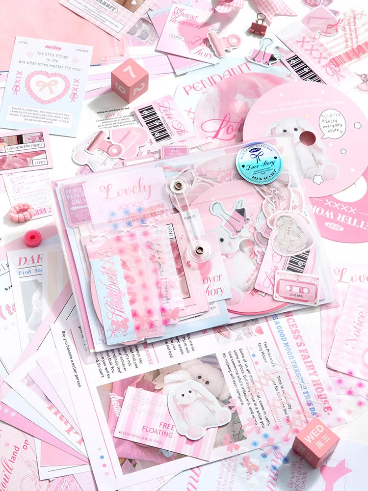 101 pcs Scrapbook Supplies Kit