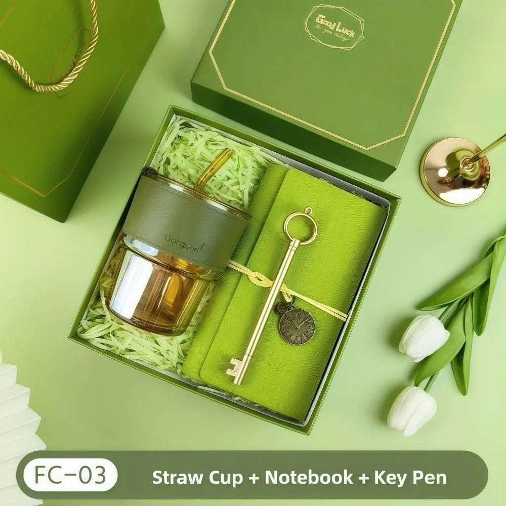 Souvenir Gift Set Fan/Towel/Cup with Gift Bag