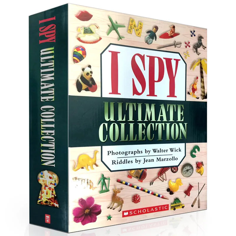 10 Books Set I Spy Ultimate Collection Visual Discovery English Picture Book Early Education Kids Reading Book 3-7 Years