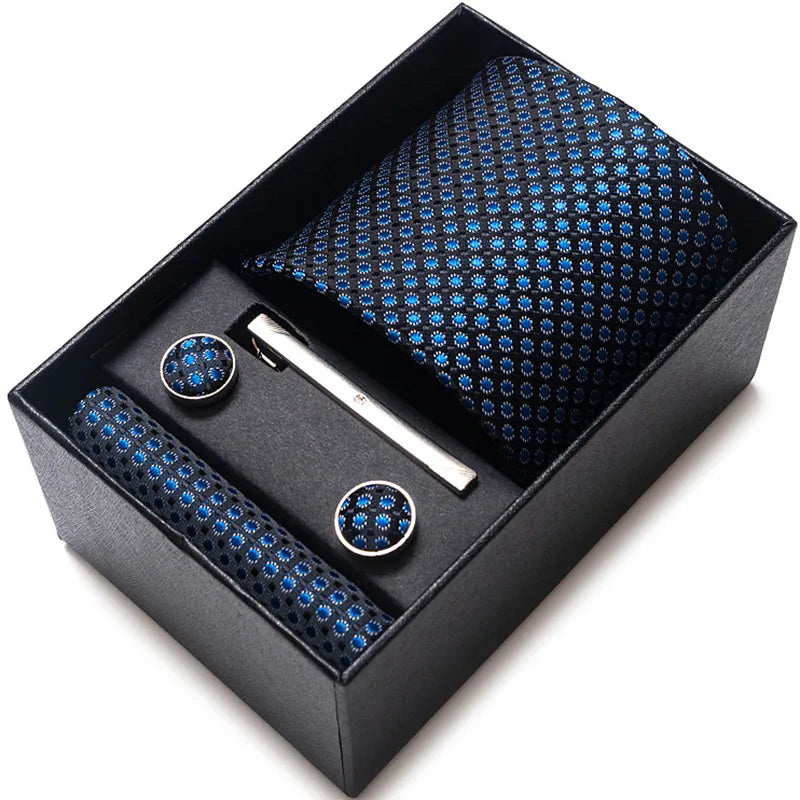 Gift Box for 8cm Tie Formal Jacquard Yarn-dye