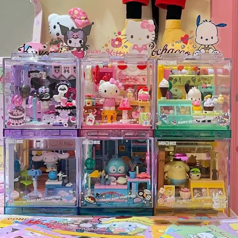 Hello Kitty Cute Puzzle Assembly Gift Set