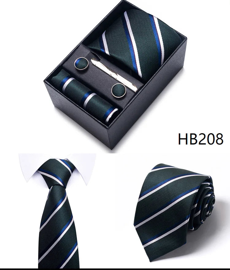 Gift Box for 8cm Tie Formal Jacquard Yarn-dye