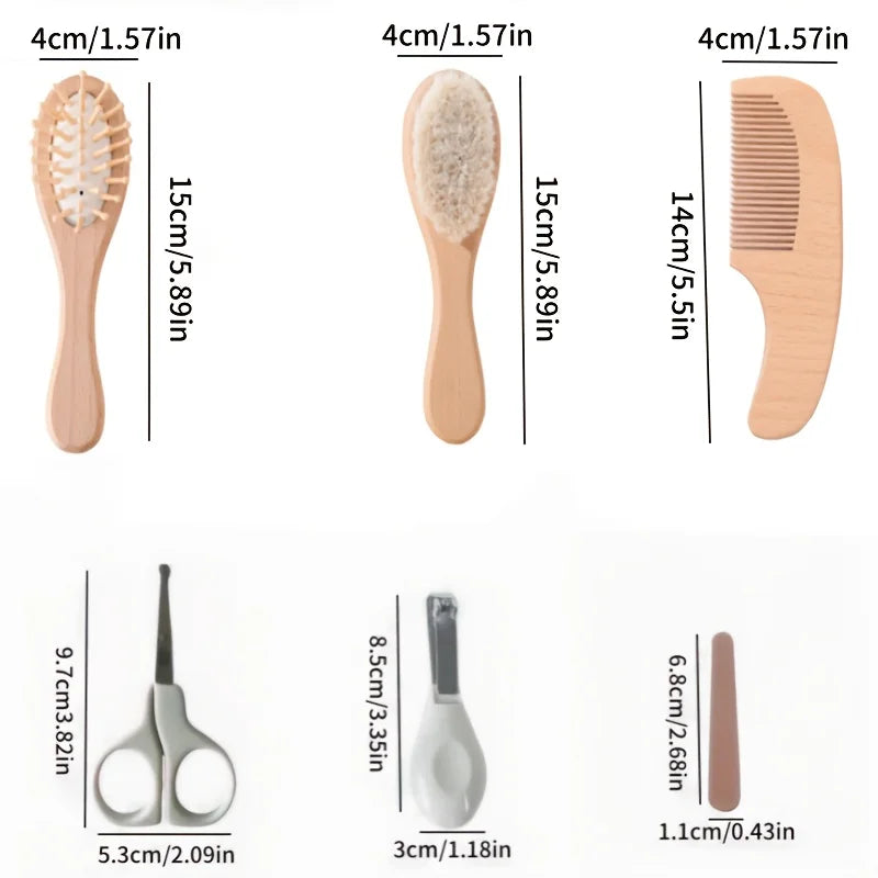 6-piece baby daily care set