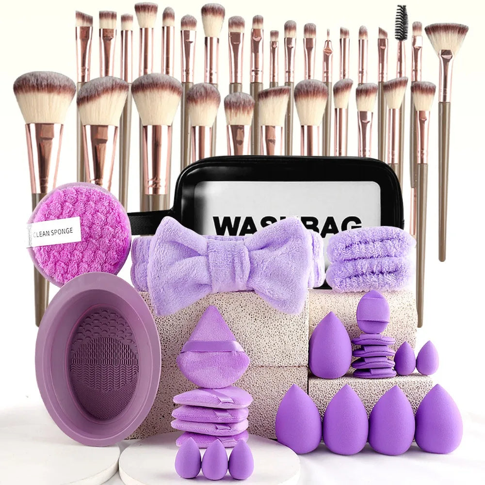 Soft 20/40pcs Makeup Tools Kit