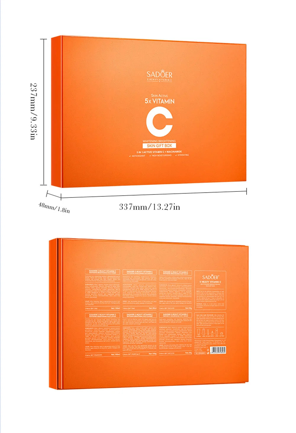 Vitamin C Skincare 6-Piece Gift Set
