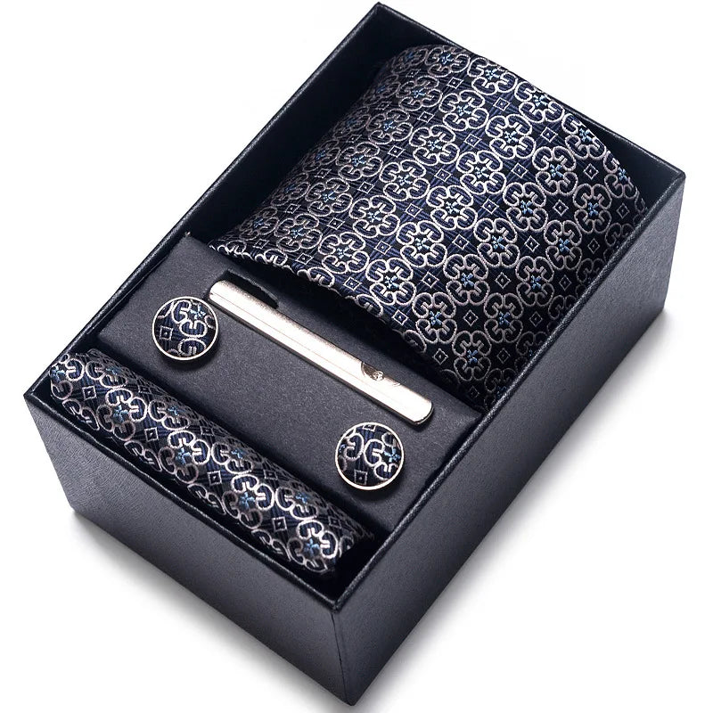 Gift Box for 8cm Tie Formal Jacquard Yarn-dye