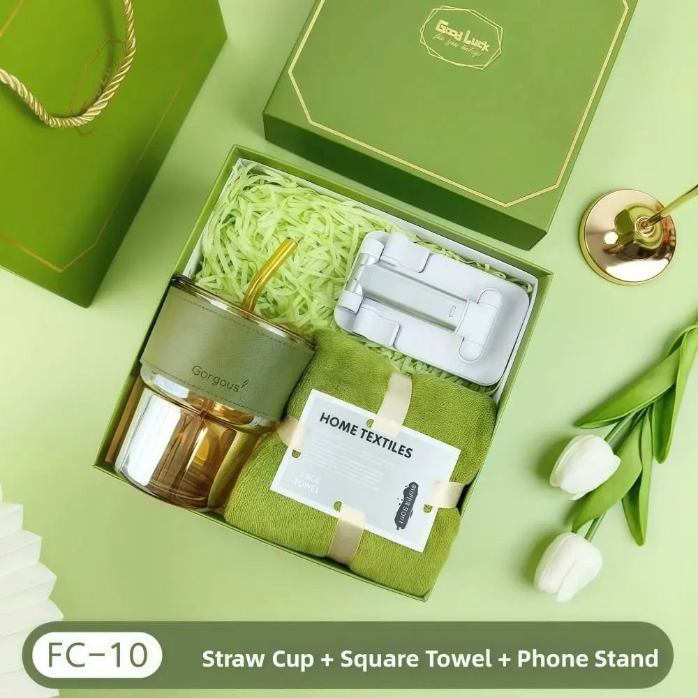 Fan/Towel/Cup Gift Box Set