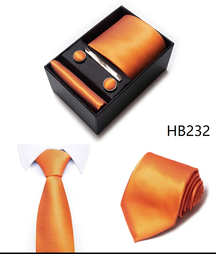 Gift Box for 8cm Tie Formal Jacquard Yarn-dye