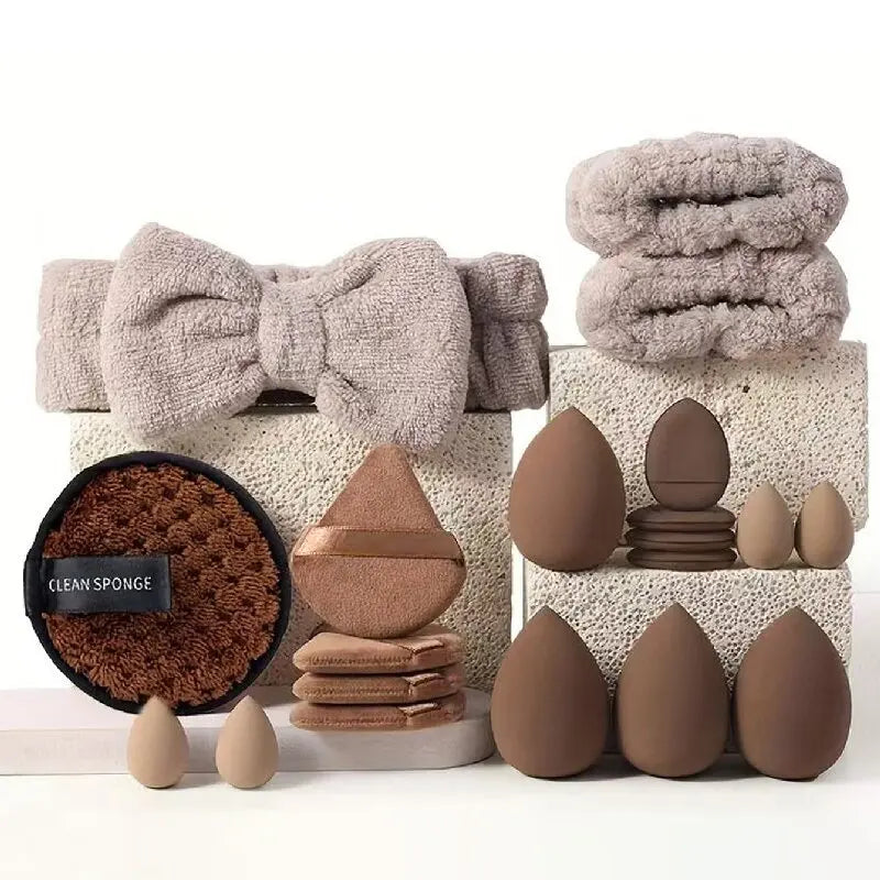 High Quality 40pcs Makeup Brush And Sponge Set