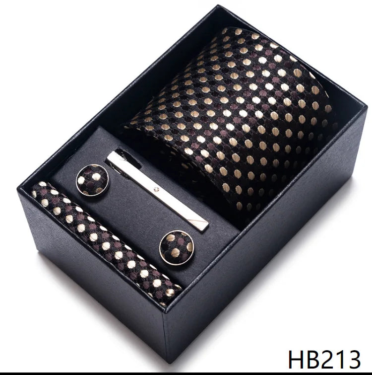 Gift Box for 8cm Tie Formal Jacquard Yarn-dye