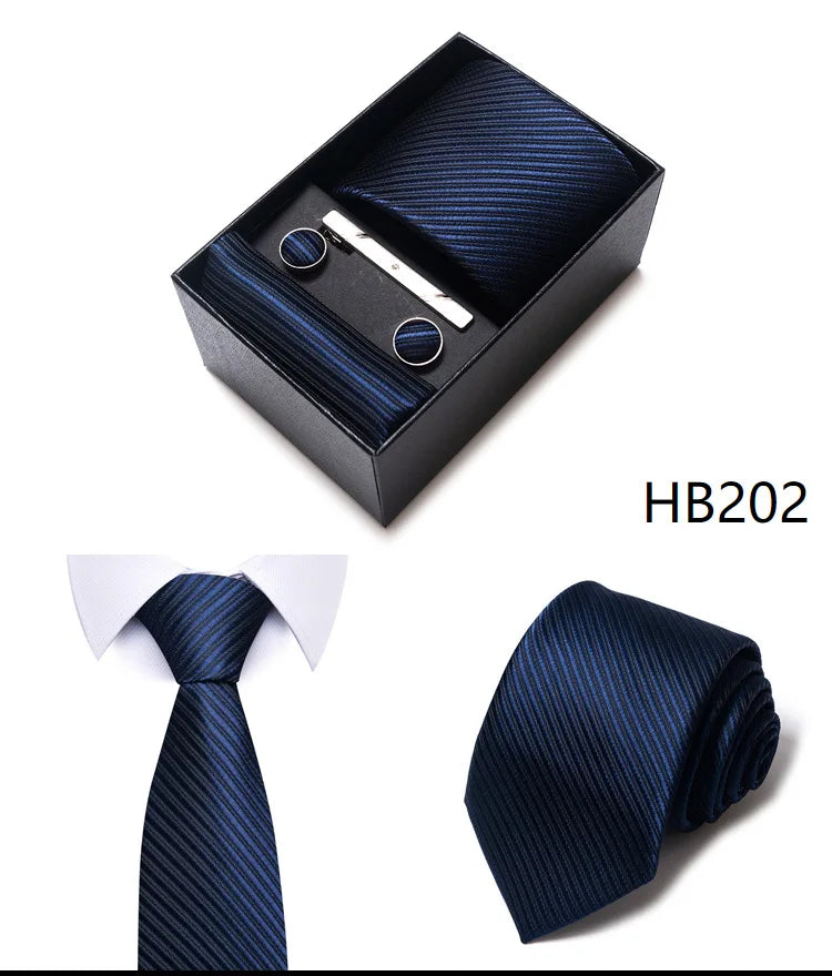 Gift Box for 8cm Tie Formal Jacquard Yarn-dye