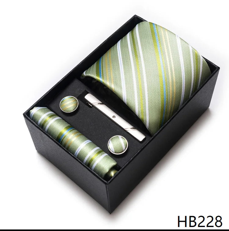 Gift Box for 8cm Tie Formal Jacquard Yarn-dye