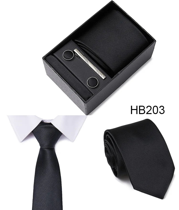 Gift Box for 8cm Tie Formal Jacquard Yarn-dye