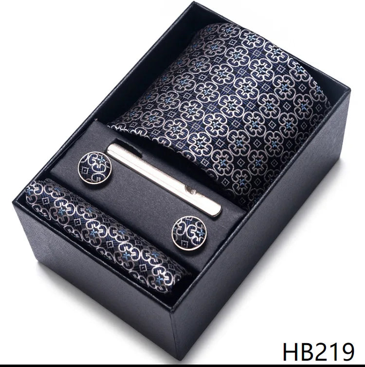 Gift Box for 8cm Tie Formal Jacquard Yarn-dye