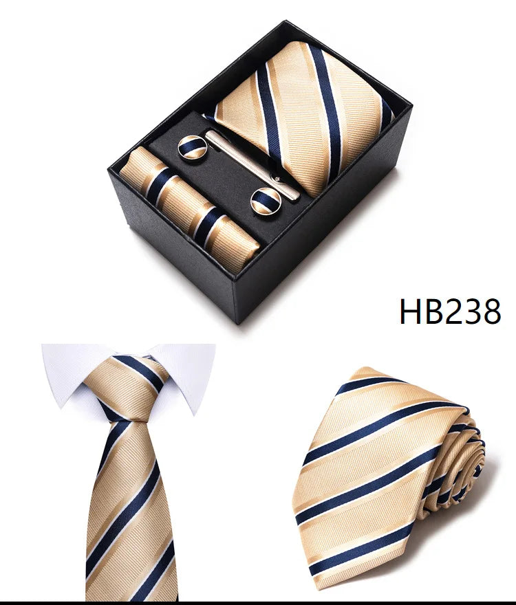Gift Box for 8cm Tie Formal Jacquard Yarn-dye