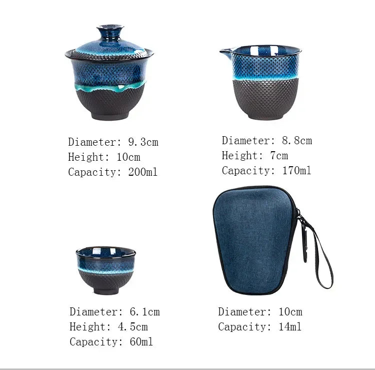 Gaitan Porcelain Tea set