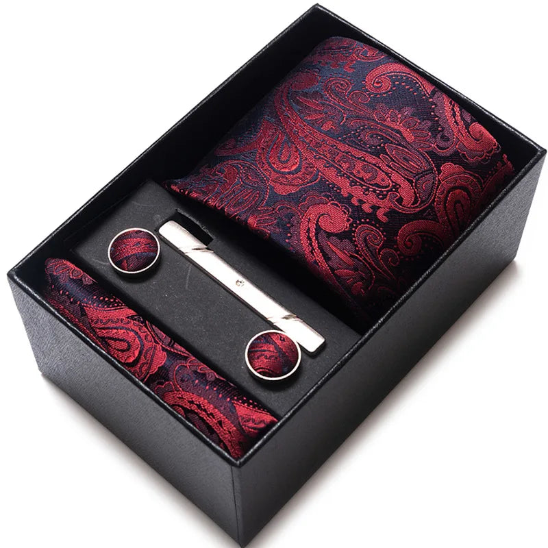 Gift Box for 8cm Tie Formal Jacquard Yarn-dye