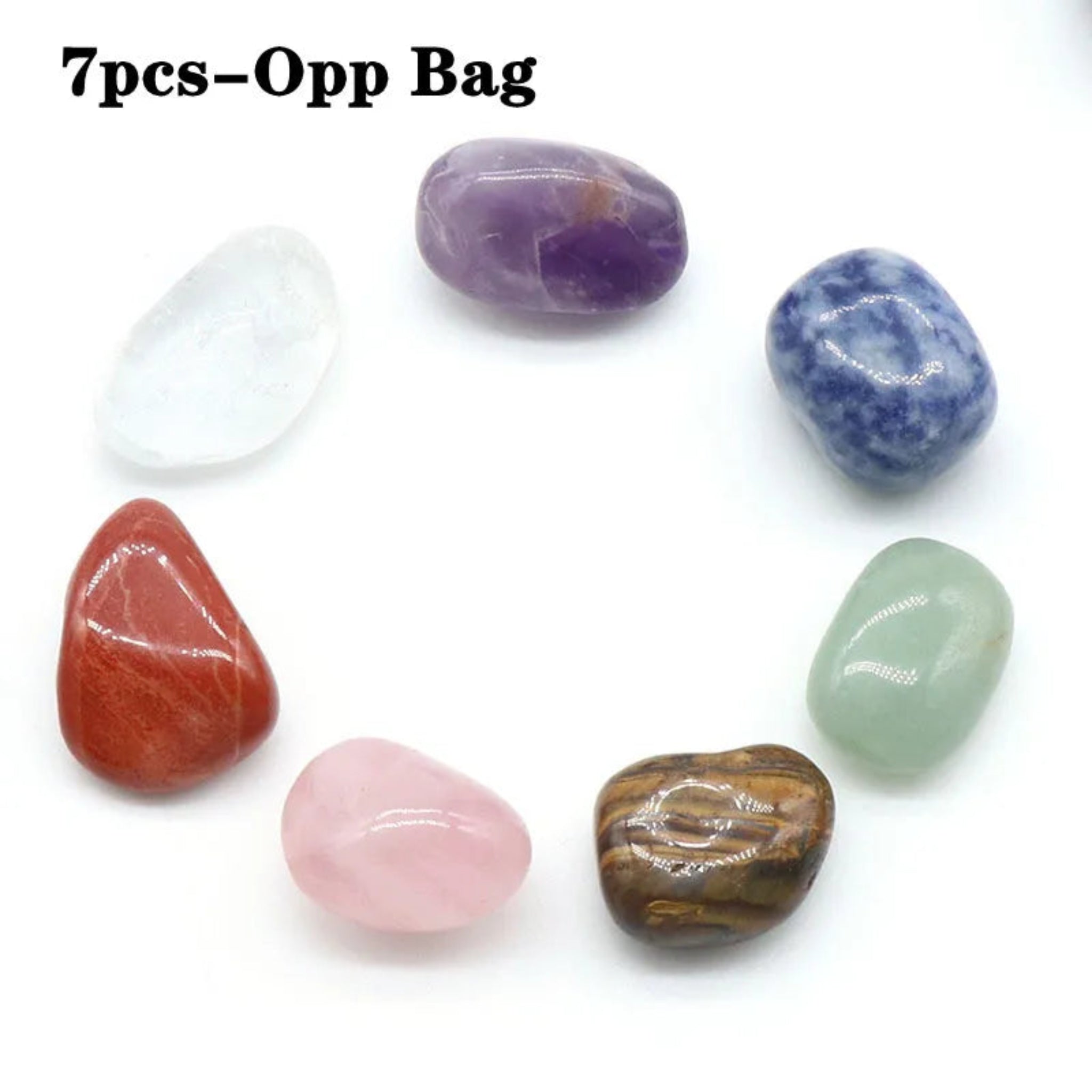 14 PCS Natural Stone Set