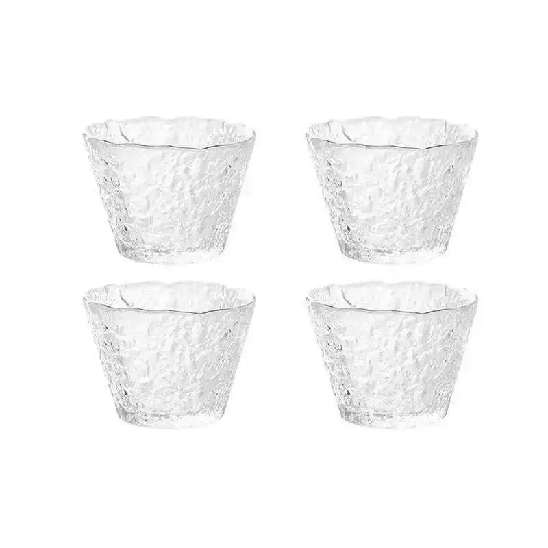 High Quality Hammer Glass Tea Set