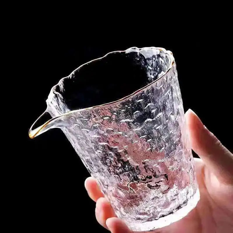 High Quality Hammer Glass Tea Set