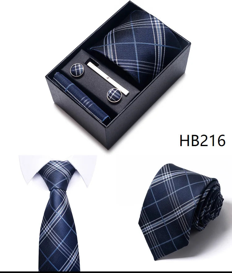 Gift Box for 8cm Tie Formal Jacquard Yarn-dye
