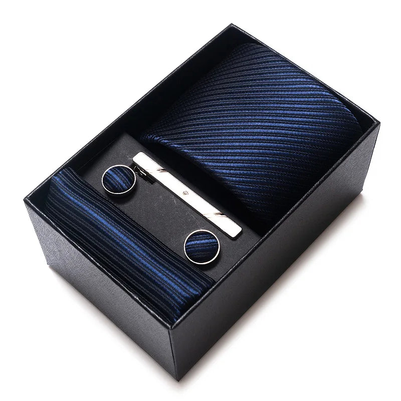 Gift Box for 8cm Tie Formal Jacquard Yarn-dye